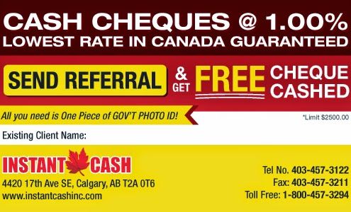 Instant Cash - Cheque Cashing & Tax Service
