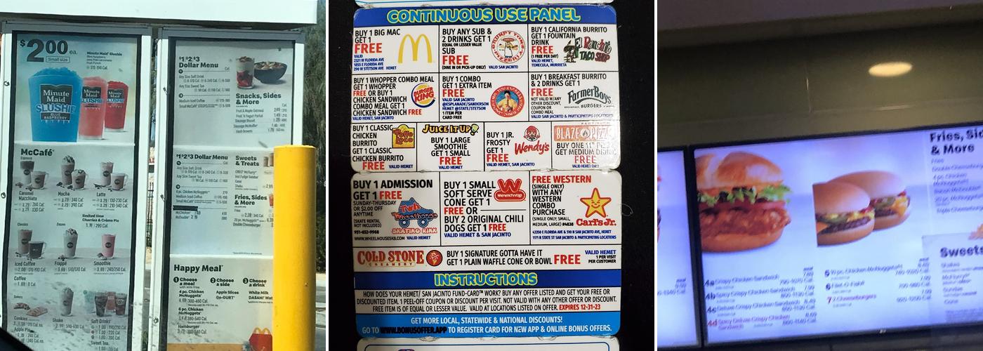 McDonald's Menu
