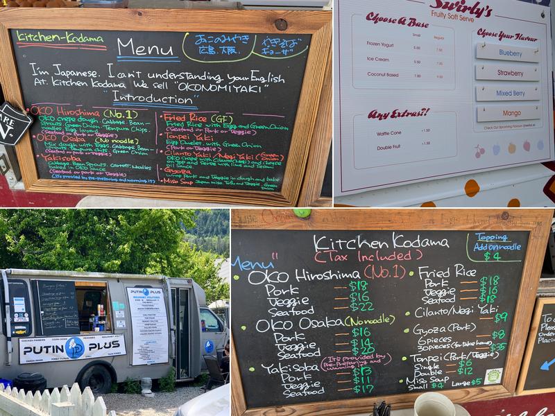 The Food Garden Menu