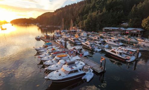 Montague Harbour Marina Galiano Island