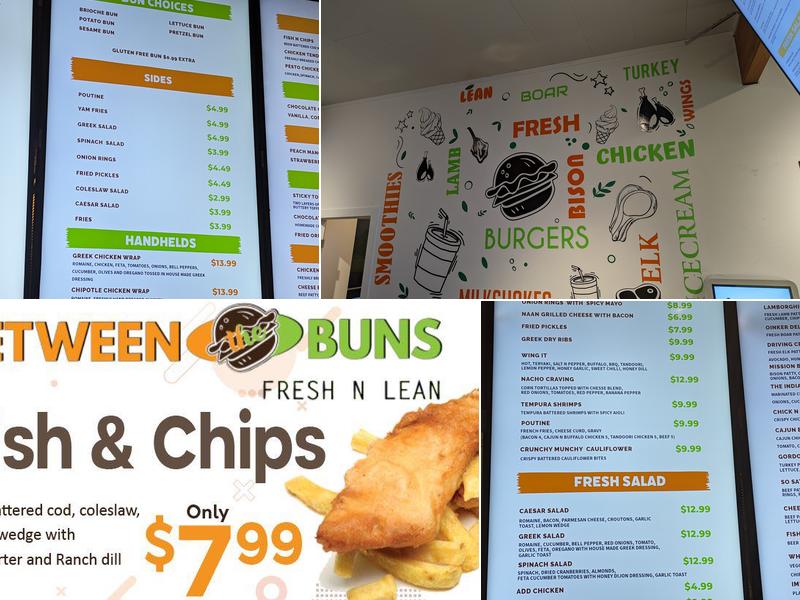 Between The Buns Menu