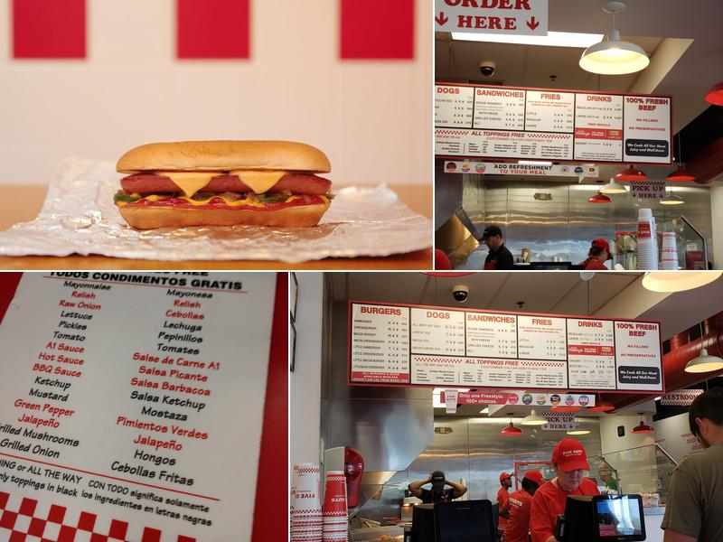 Five Guys Menu