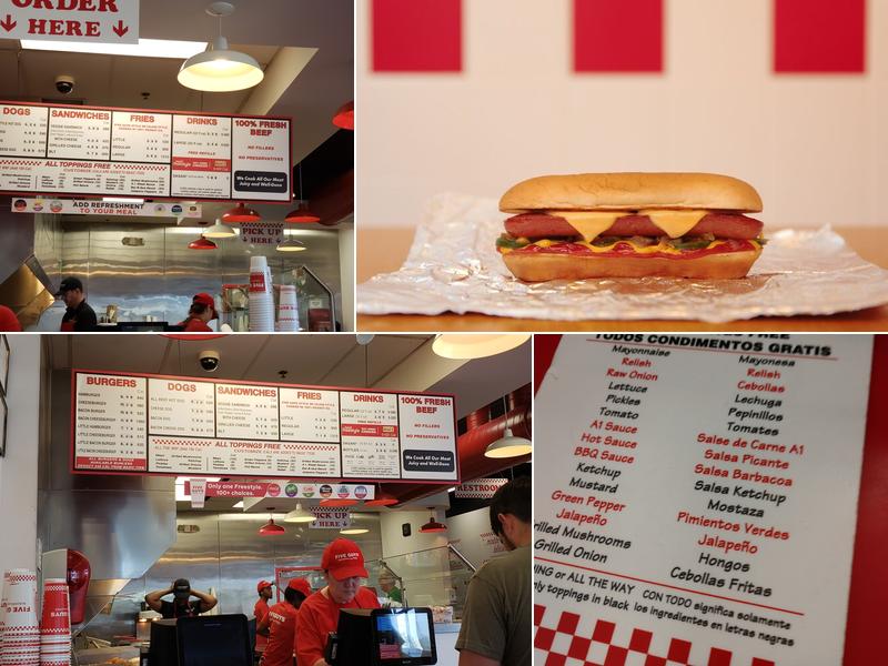 Five Guys Menu