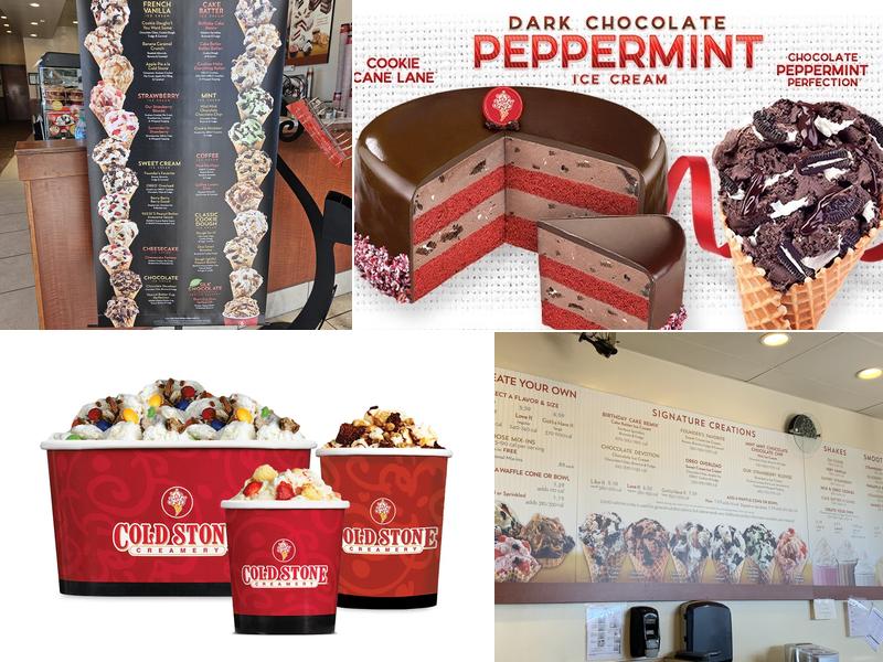 Cold Stone Creamery Menu