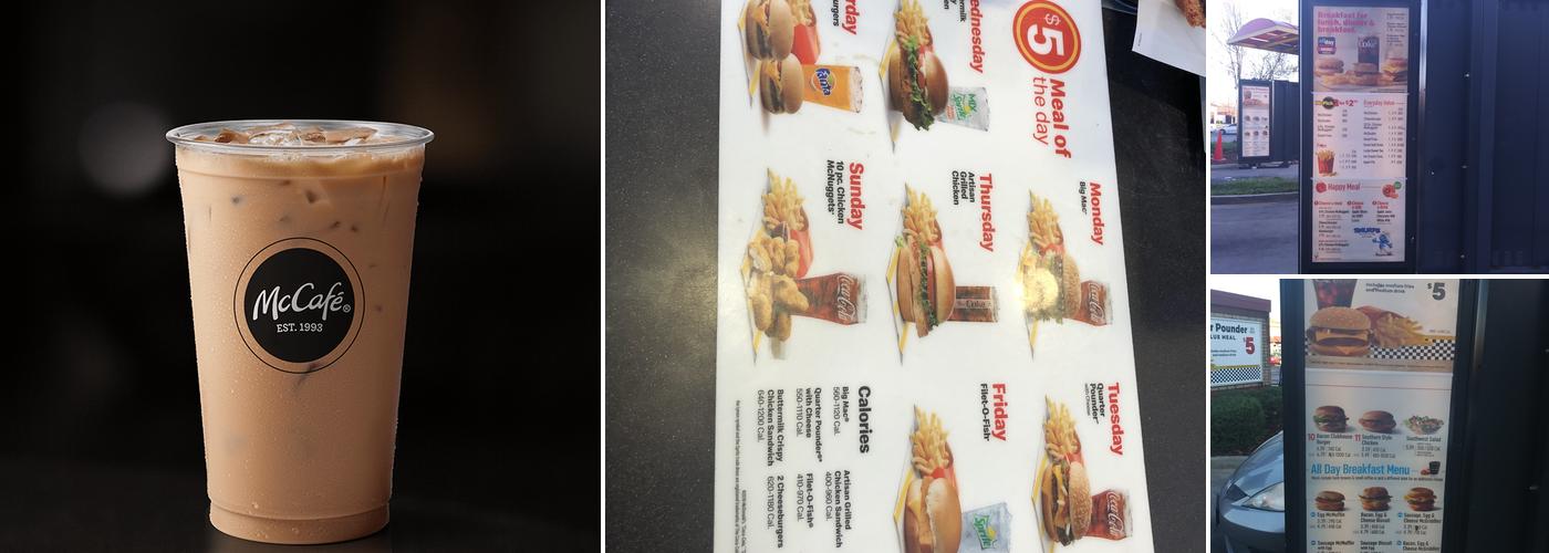 McDonald's Menu
