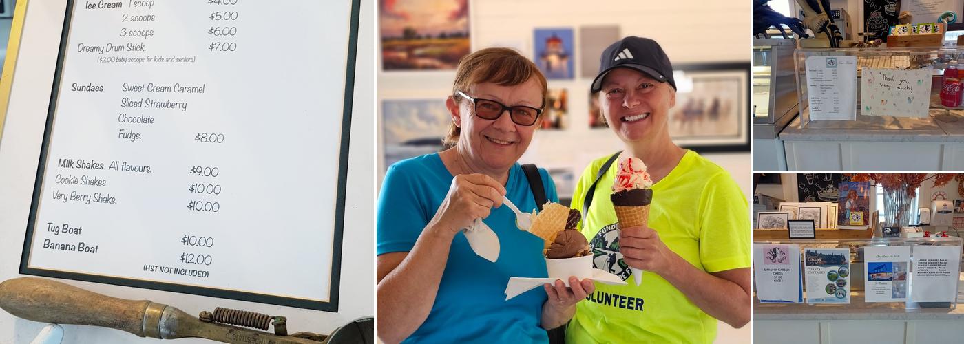 Octopus Ice Cream Menu