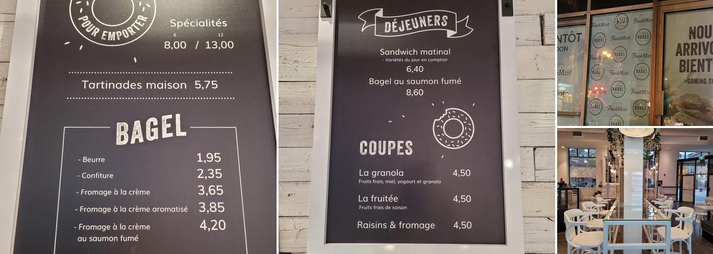 La Fabrique de Bagel de Montréal (Parc) Menu