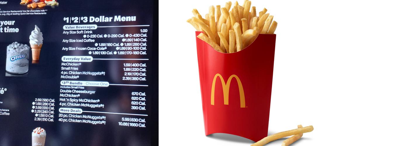 McDonald's Menu