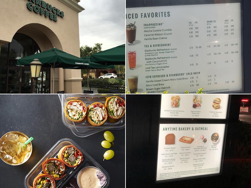 Starbucks Menu