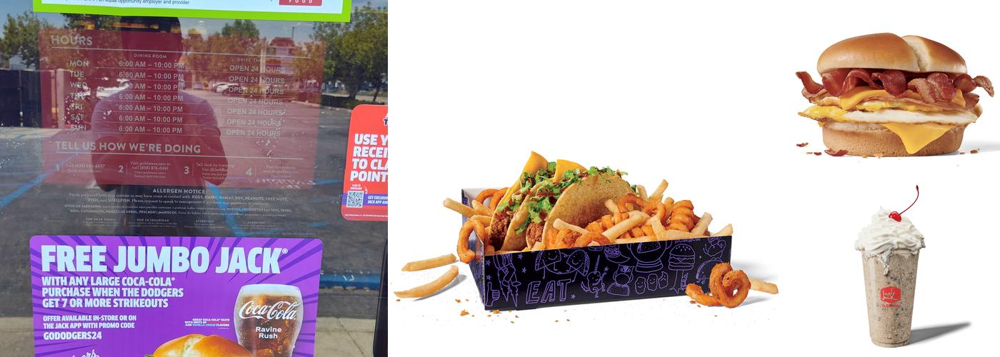 Jack in the Box Menu