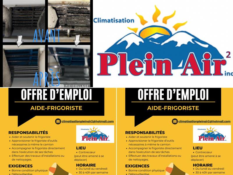 Climatisation Plein Air2 inc.