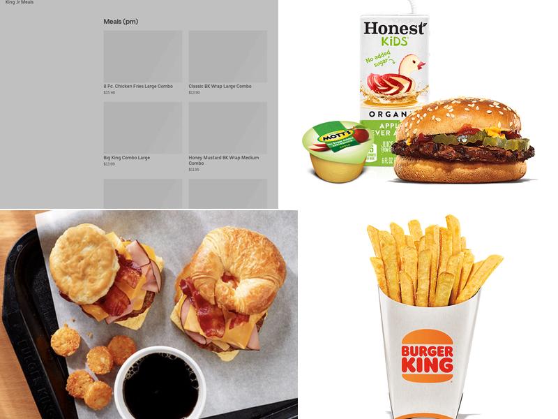 Burger King Menu