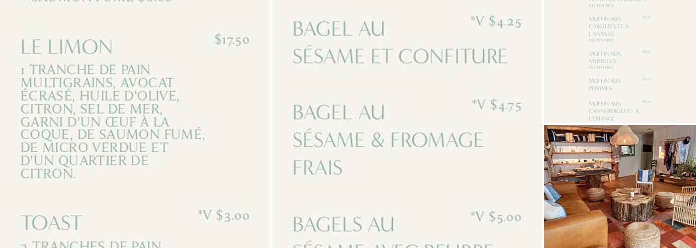 MASSAWIPPI MERCANTILE Menu