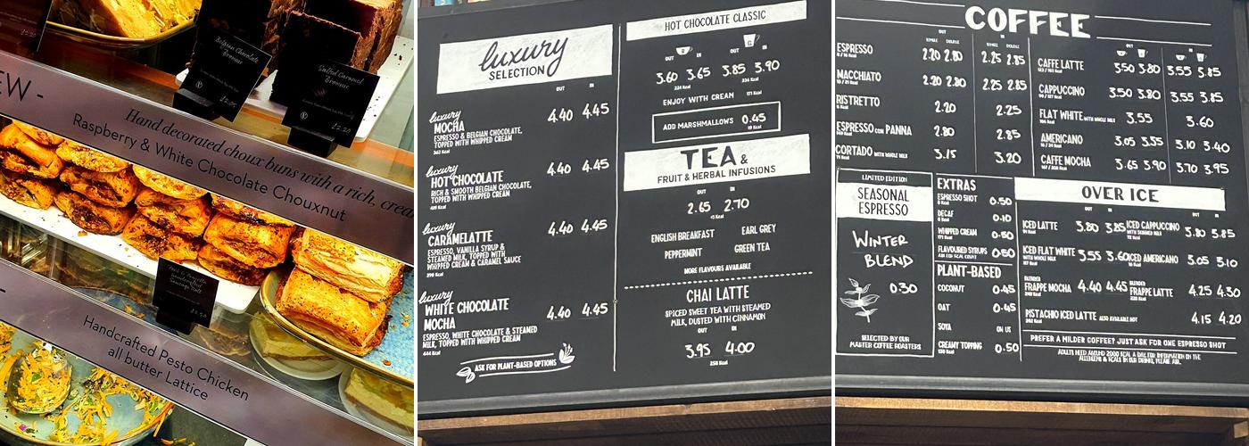 Caffè Nero Menu