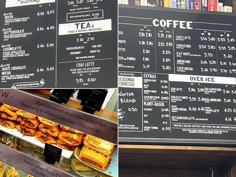 Caffè Nero Menu