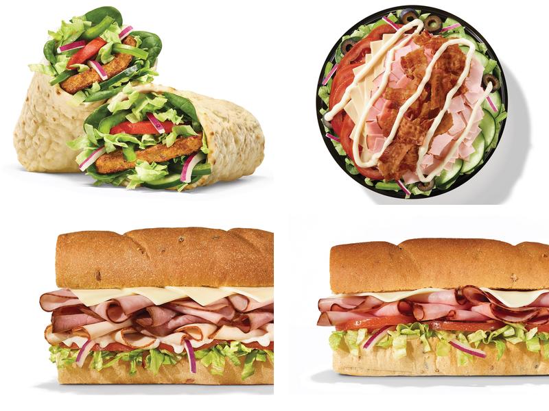 Subway Menu