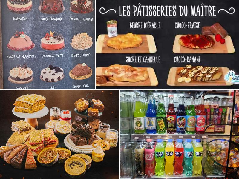 Maître Glacier Sainte-Claire Menu