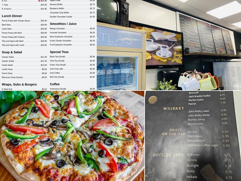 Atlas Cafe & Grill Menu