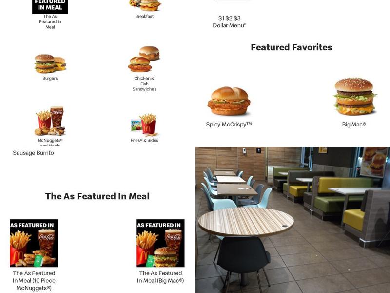 McDonald's Menu