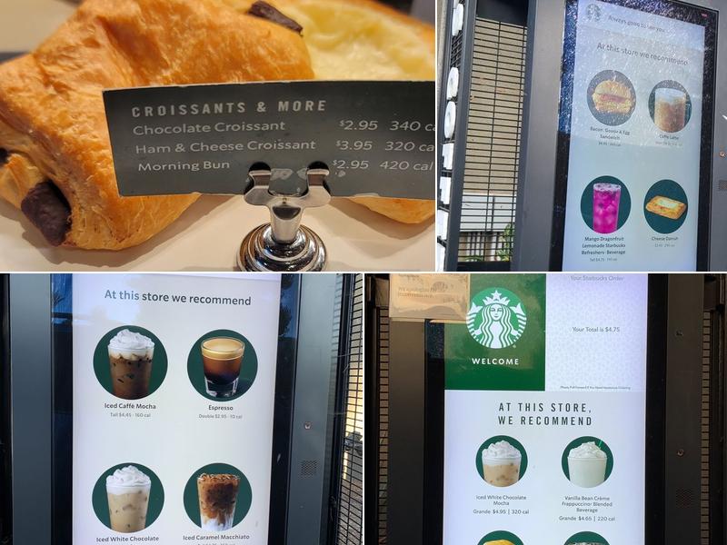 Starbucks Menu
