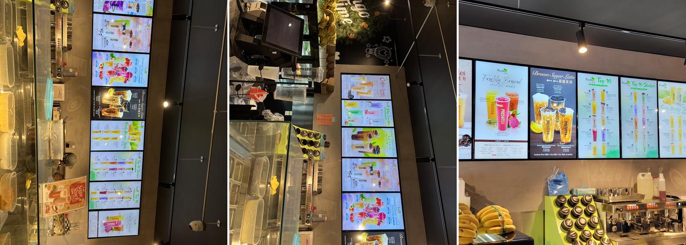 Presotea Kingston Menu