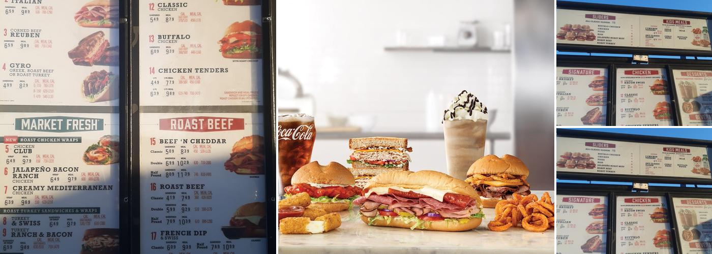 Arby's Menu