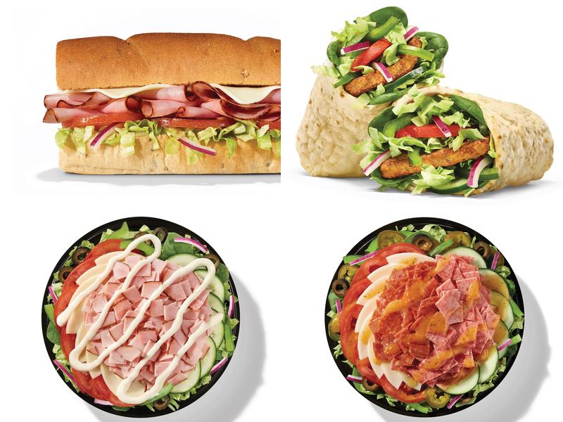 Subway Menu