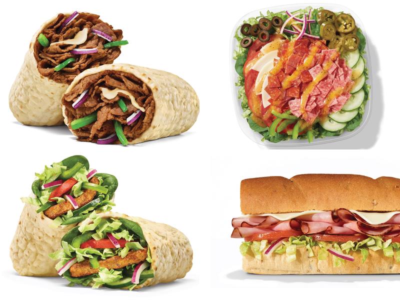 Subway Menu