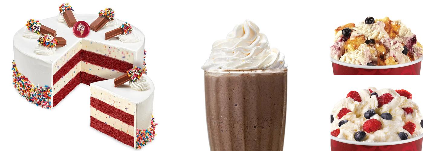 Cold Stone Creamery Menu