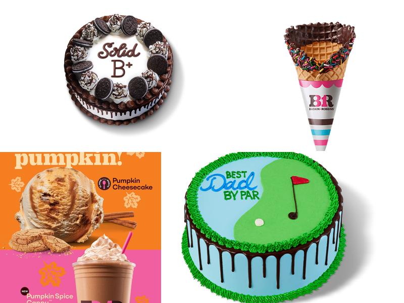 Baskin-Robbins Menu