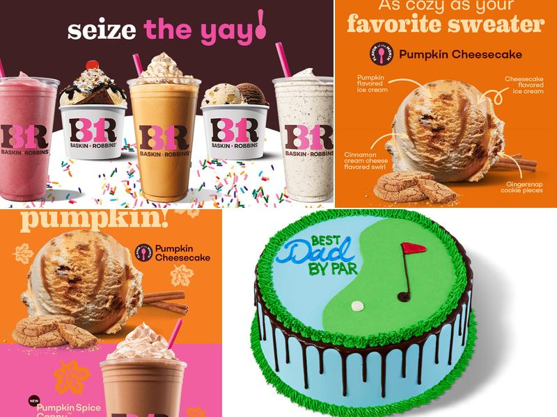 Baskin-Robbins Menu