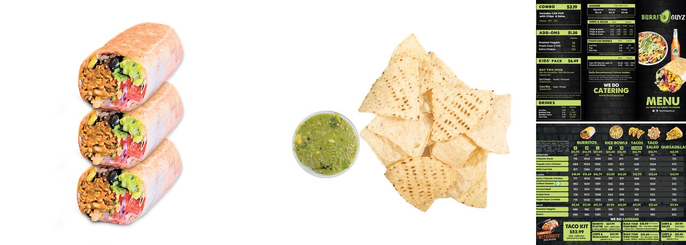 Burrito Guyz London Menu