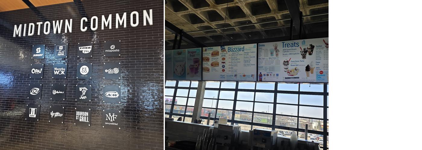 Midtown Common Menu