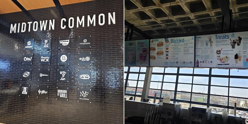 Midtown Common Menu