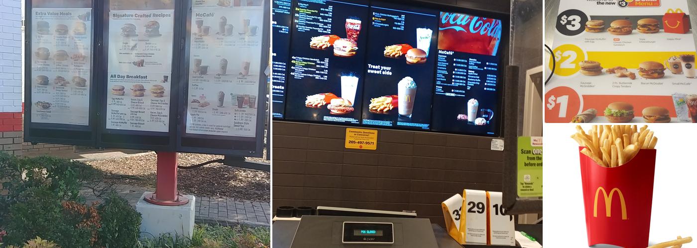 McDonald's Menu