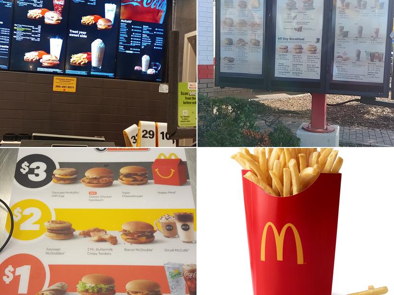 McDonald's Menu