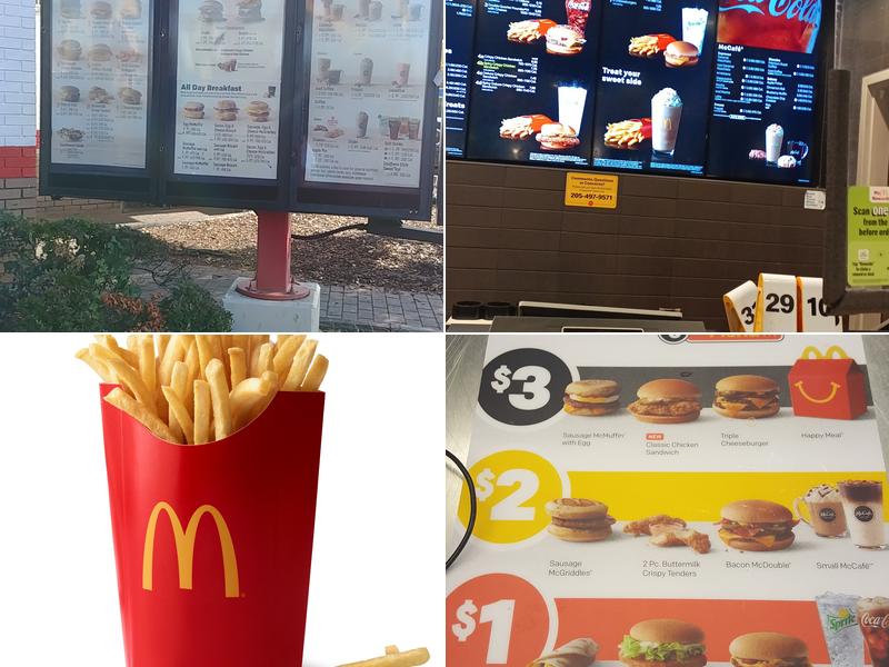 McDonald's Menu