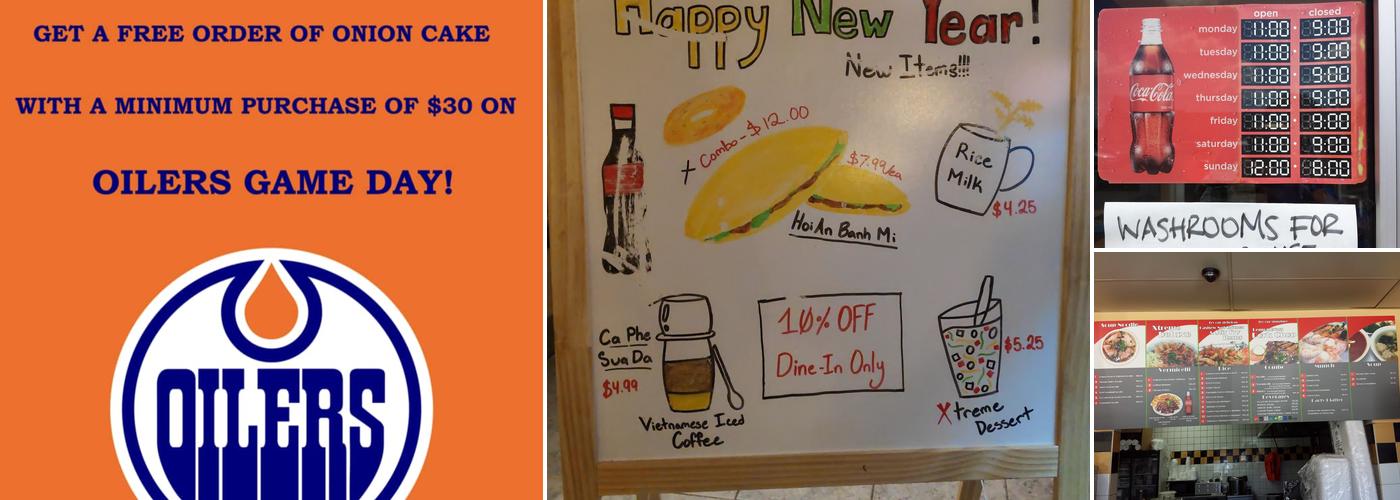 Noodle Xtreme Menu