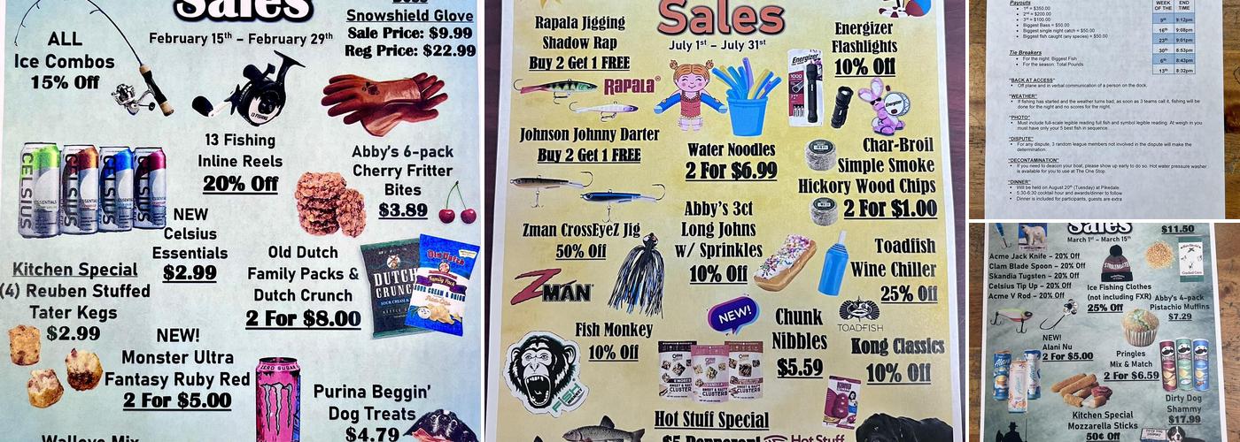 Cenex Menu