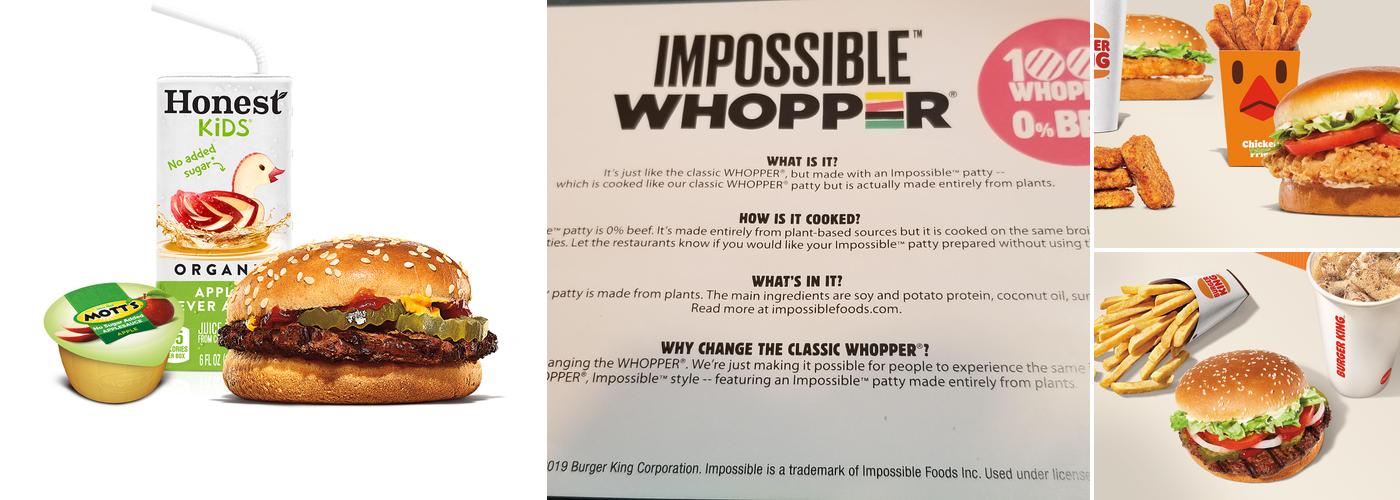 Burger King Menu