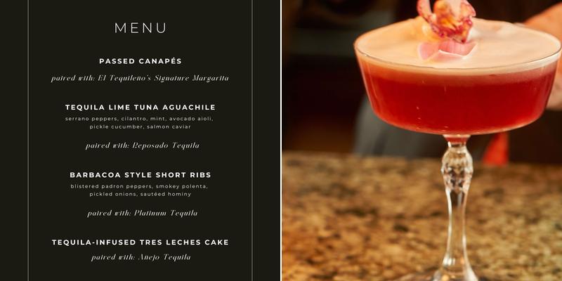 The Lounge at Fairmont Menu