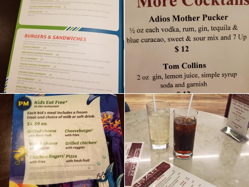 EnoBAR and Kitchen Menu