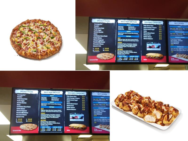 Domino's Pizza Menu