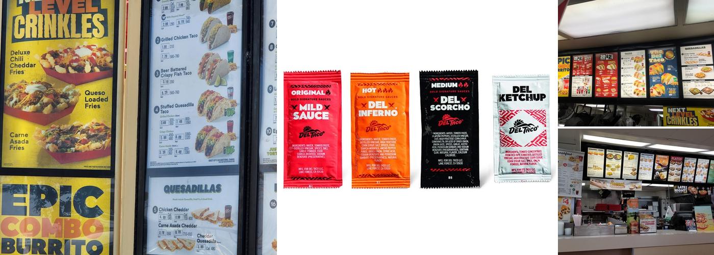 Del Taco Menu