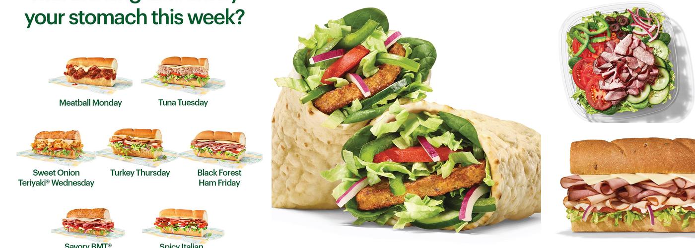 Subway Menu