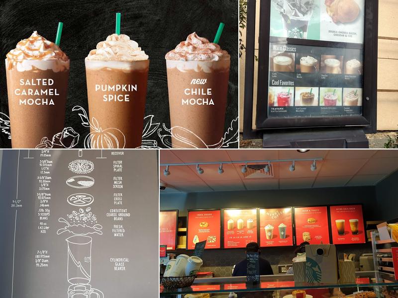 Starbucks Menu