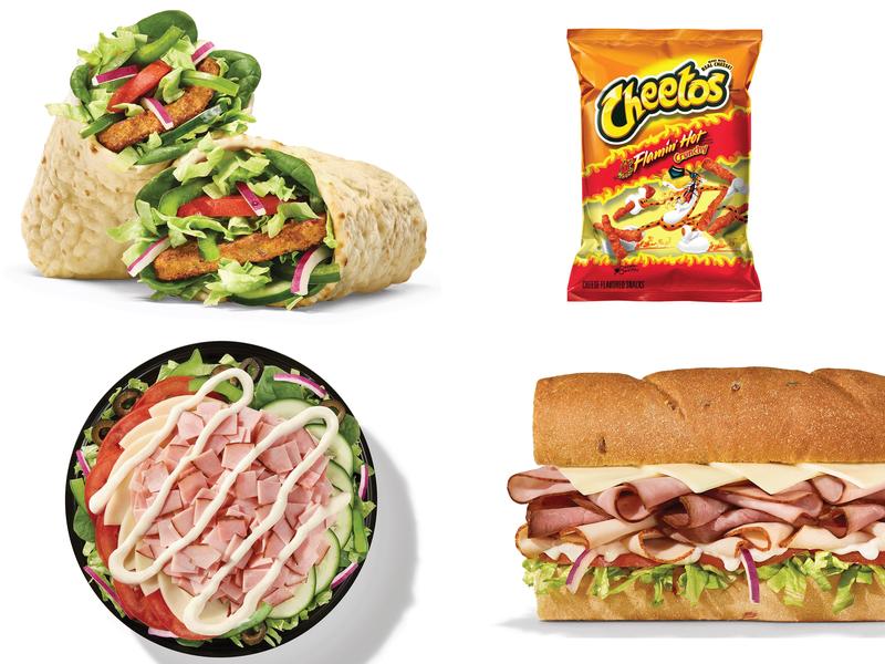 Subway Menu