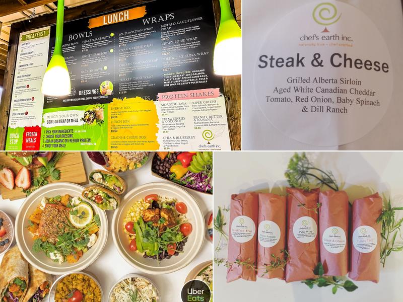 Chefs Earth Inc Menu