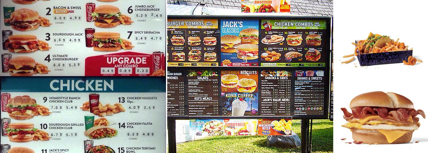Jack in the Box Menu
