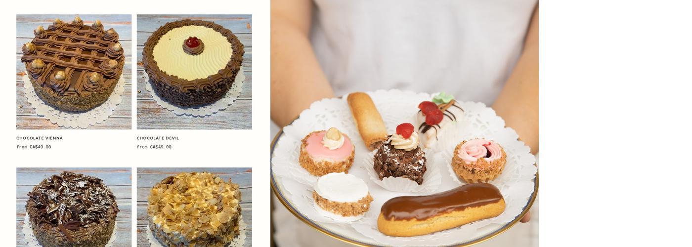 Bon Ton Pastry & Confectionery Menu